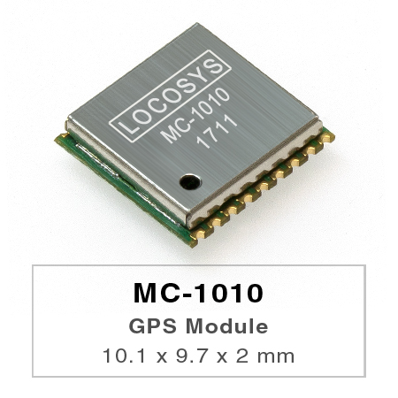 LOCOSYS GPS MC-1010-Modul bietet hohe Empfindlichkeit, niedrigen Stromverbrauch und ultra-kompaktes Design.