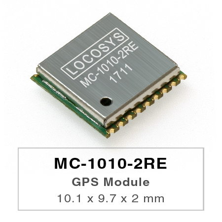 LOCOSYS GPS MC-1010-2RE модуль обладает высокой чувствительностью, низким потреблением энергии и ультракомпактным форм-фактором.