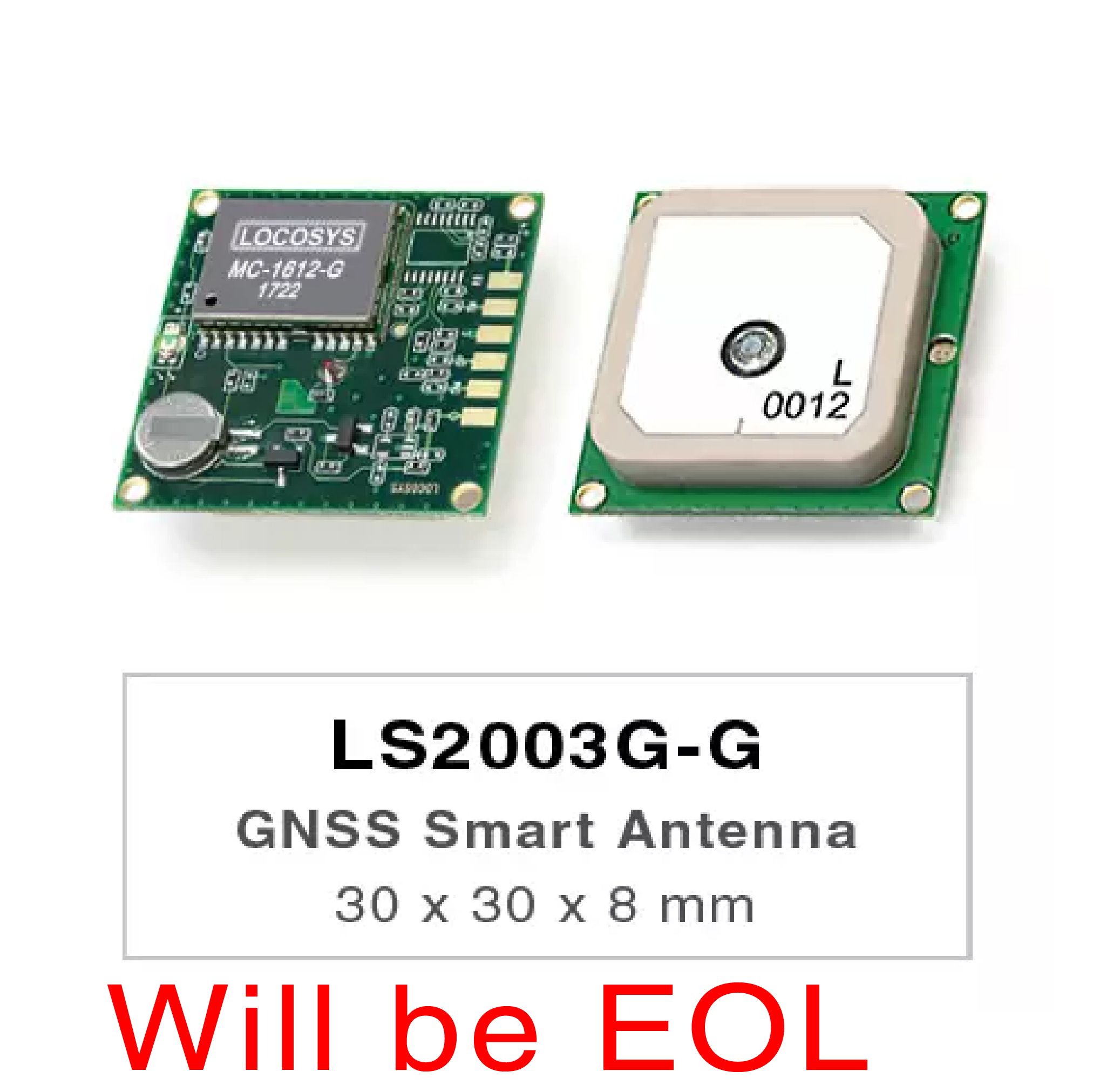 LS2003G-G系列产品为GNSS天线模组,包括嵌入式天线和GNSS接收器电路,专为OEM应用设计。