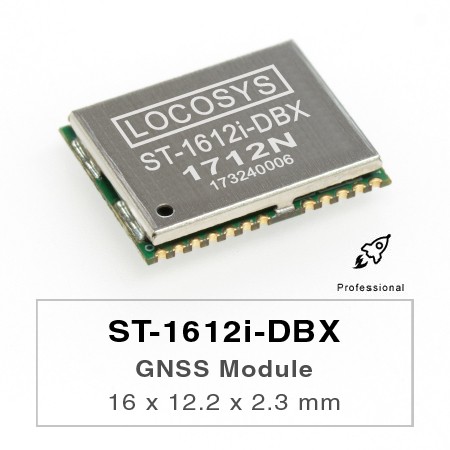 ST-1612i-DBX - Das LOCOSYS ST-1612i-DBX Dead Reckoning (DR) Modul ist die perfekte Lösung für automotive Anwendungen.