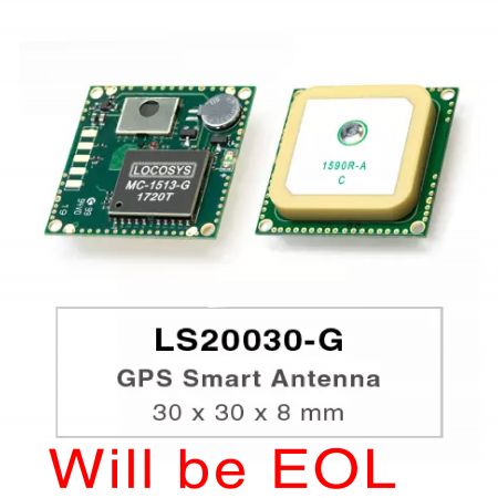 LS20030 / 31 / 32-G 獨立 GNSS 含天線模組 - LS20030 ~ 2-G系列產品為GNSS天線模組,包括嵌入式天線和GNSS接收電路,專為OEM應用設計。
